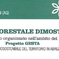 Progetto Gesta. Cantiere Forestale Dimostrativo 19/10/2023 Assergi (AQ)